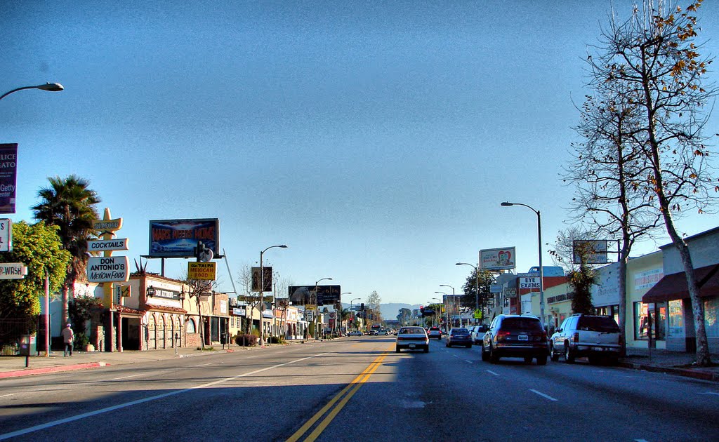 The Roads...in West Los Angeles, Los Angeles, CA by aleksolo