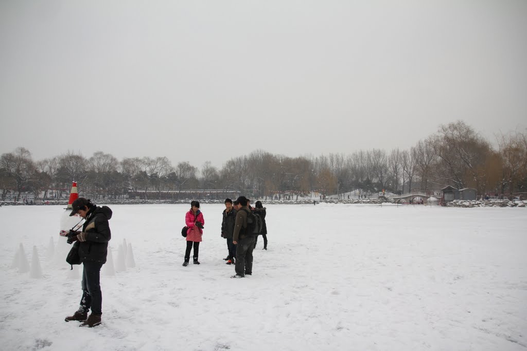 บรรยากาศยามหิมะตก Snowscape 雪景 by rachun alf