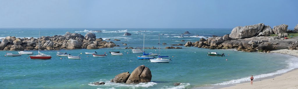 Kerlouan beach panorama by BritPlom