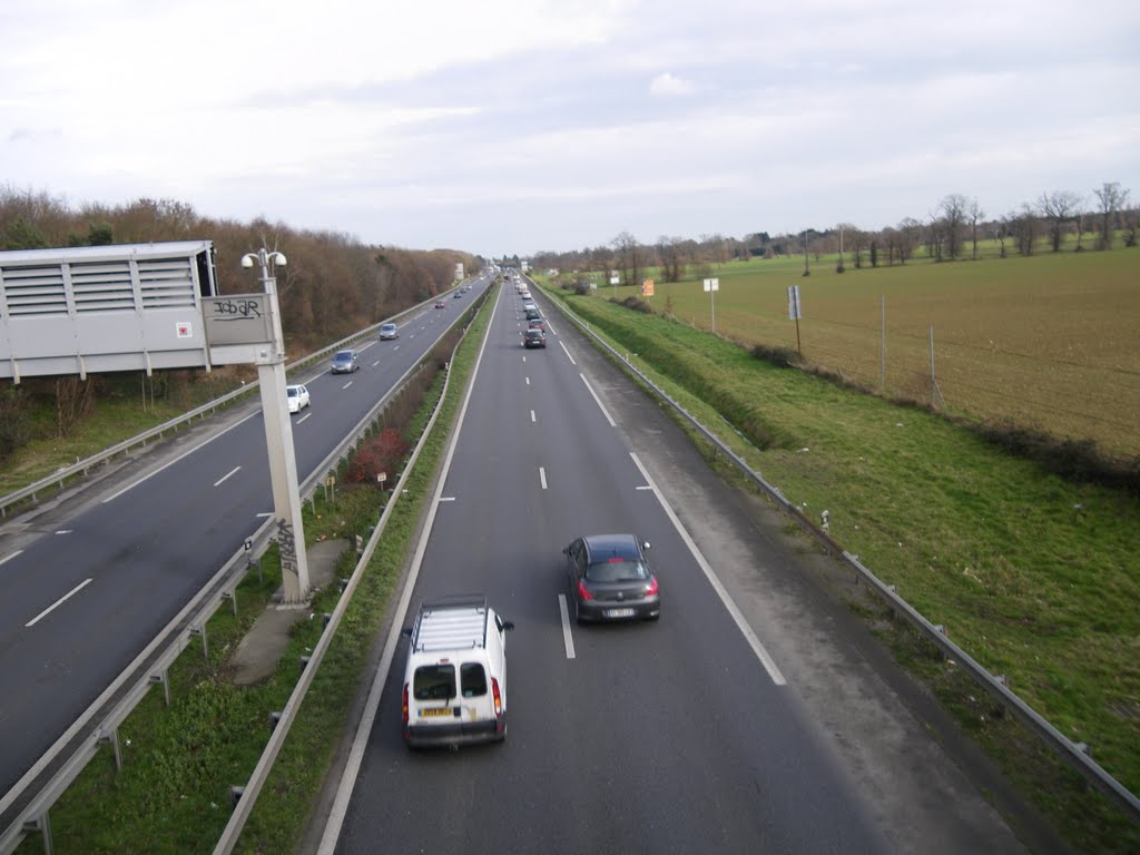 La RN 136 vue de la route de chatillon by chisloup