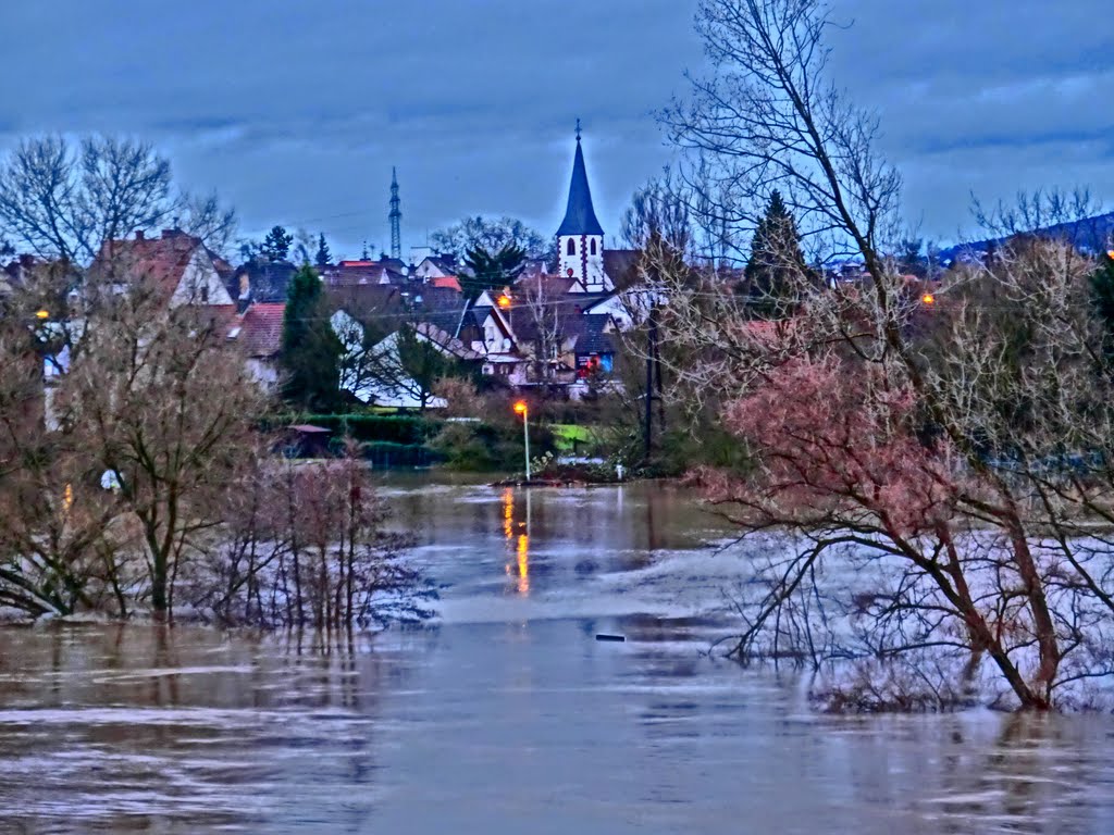 Karlstein Dettingen Hochwasser by phosmas70