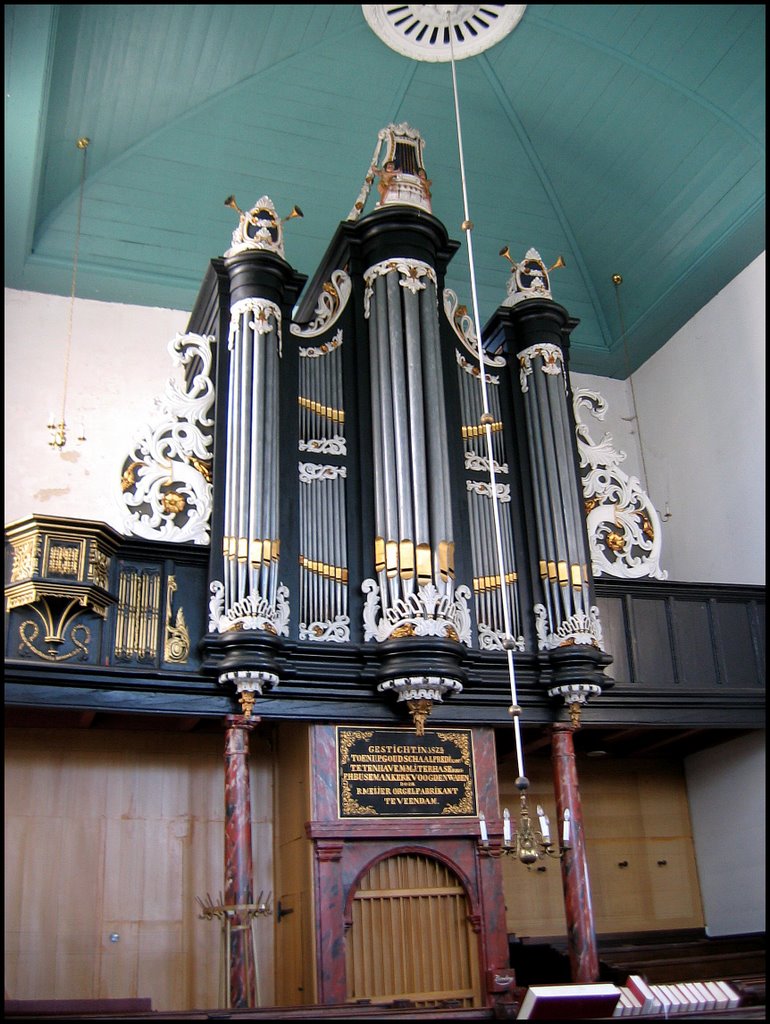 Scheemda: Orgel Hervormde kerk by © Dennis Wubs