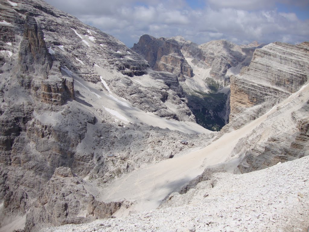 Vista da Punta Anna Tofane Cortina d'Ampezzo by Mario Villanova