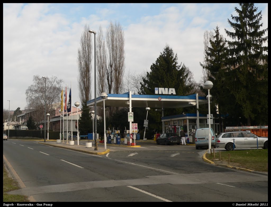 Zagreb - Ksaverska - Gas Pump by danielnikolic