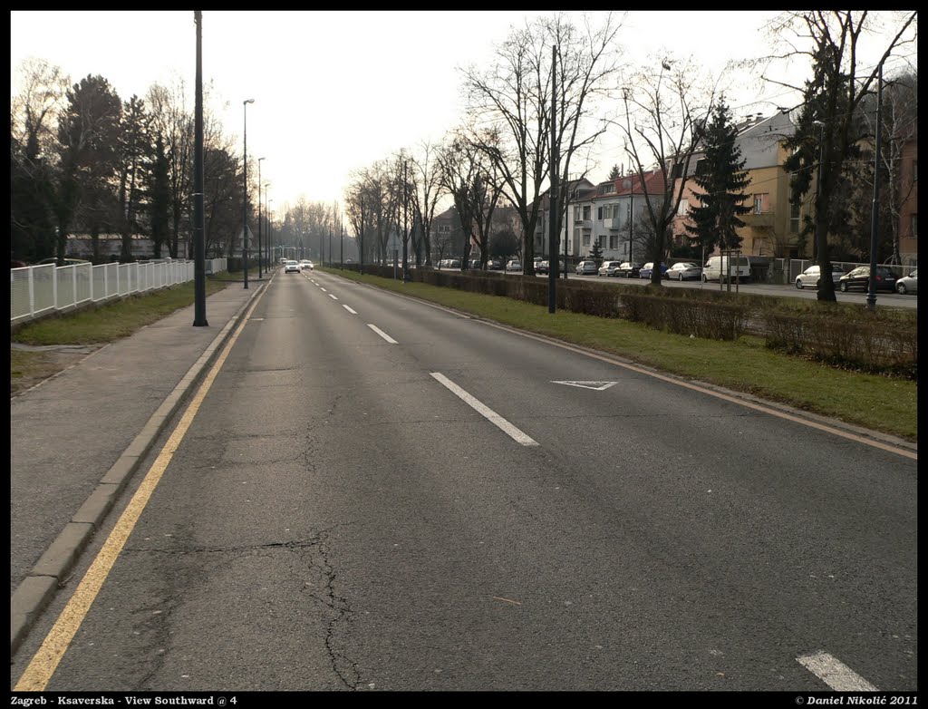 Zagreb - Ksaverska - View Southward @ 4 by danielnikolic