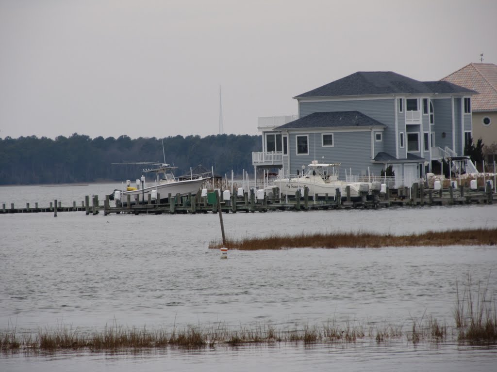 Twin Tree Harbor in December by mtellerday