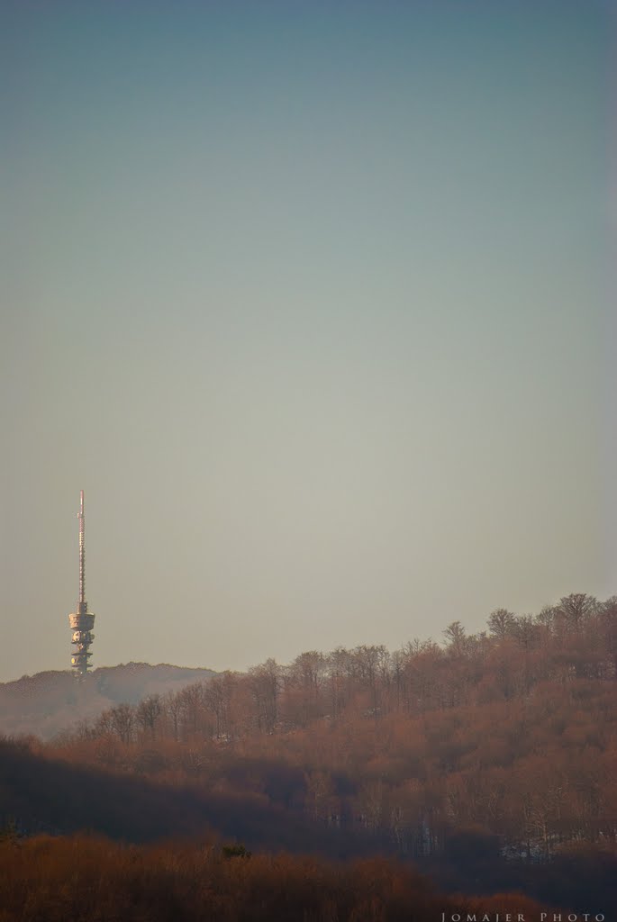 Sljeme tower by Josip Majer