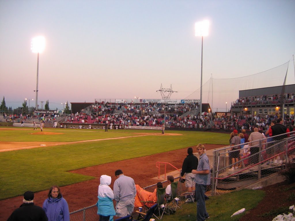 The RF Bleachers at Volcanoes Stadium by ghentmills