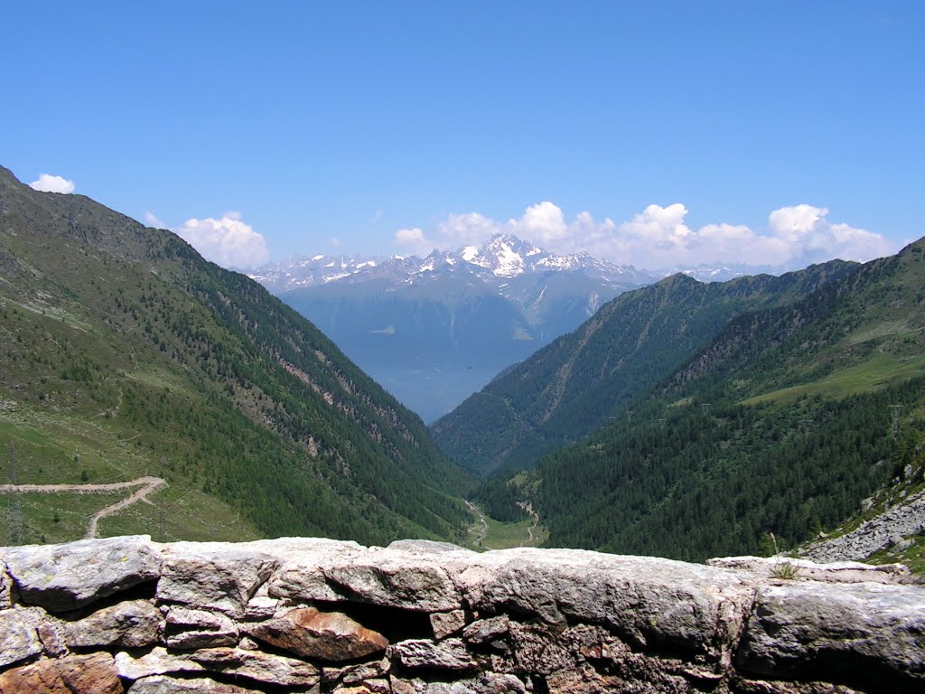 PASSO DORDONA TRINCEA LINEA CADORNA VISTA SU VALMADRE by Marcel