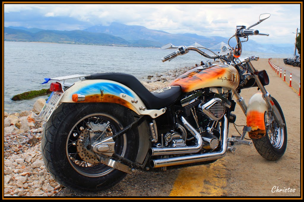 Harley Davidson by Christos Panagiotou