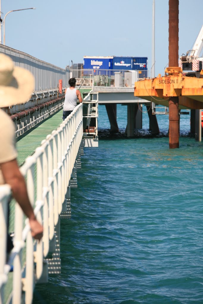 Broome Port jetty by tropic99