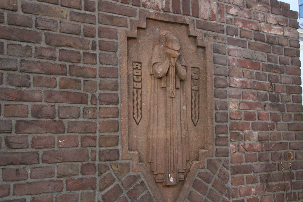 Detail `Rouw 1914`, Leiden. by Carl030nl