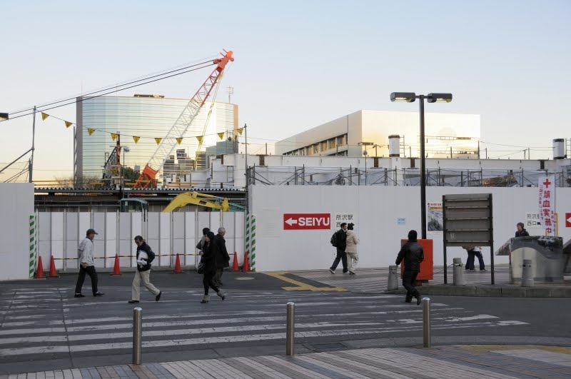 Tokorozawa Station west exit by shizuocha