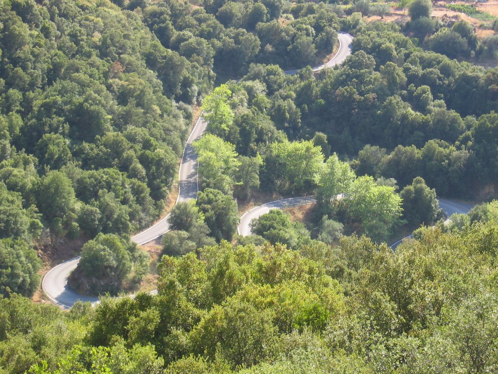 Road (to aetorrahi village) by Dimitris Iliopoulos