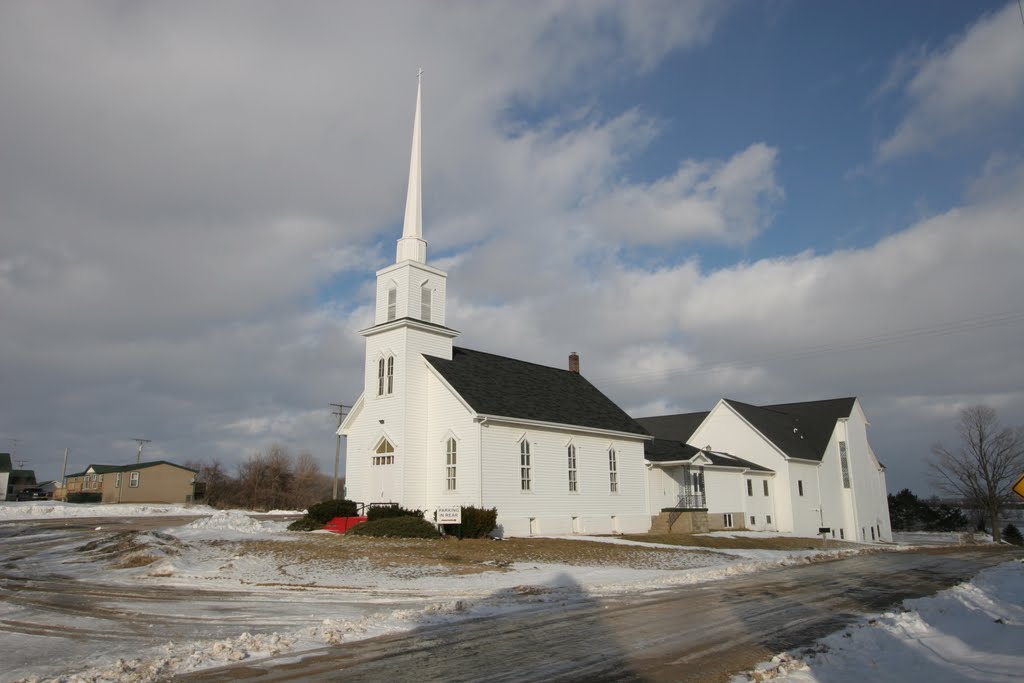 West Goodland United Methodist Church, Goodland Township, MI by archlapeer