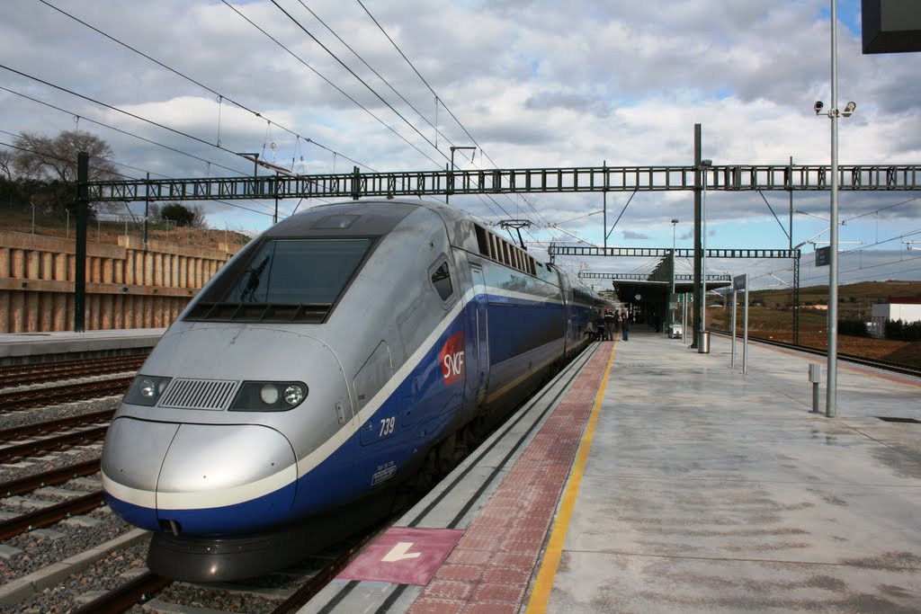 TGV Figueres - Paris by Bart Bekaert