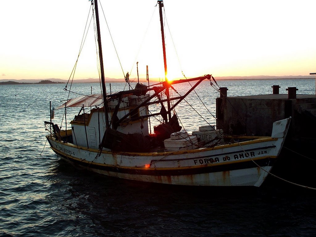 Por do sol em Barra Grande, Bahia, Brasil. Setembro de 2002. by apope