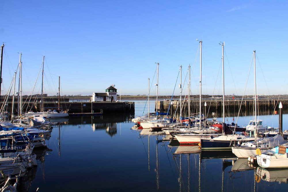 Caernarfon Marina by Graham Turnbull