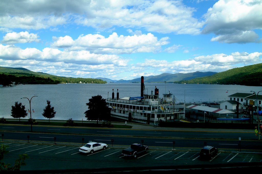 Lake George NY by JAMES WHITAKER