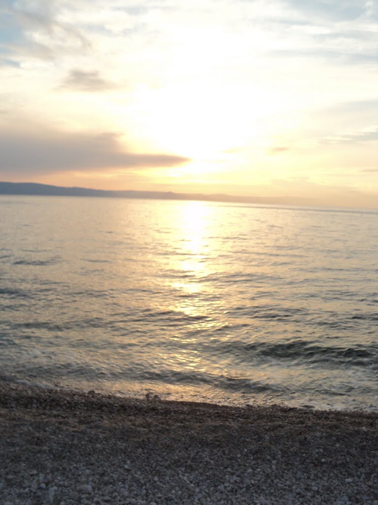 Beach in front of "Kok" restaurant, just beautiful. by Kristina Wood