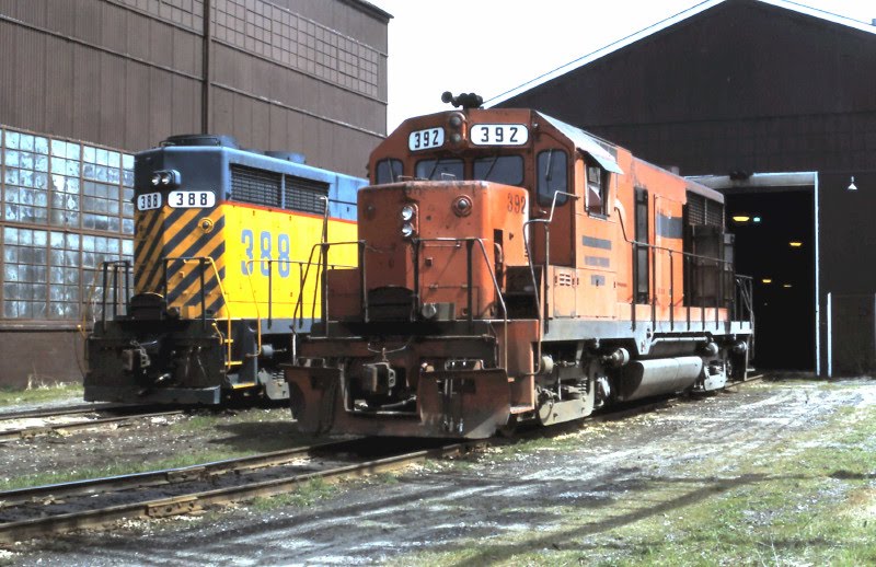 Taken in the 80's during the transition from Ann Arbor to Tuscola & Saginaw Bay RR. by cherjak