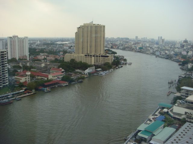 View from Royal Orchid Sheraton, Bangkok Thailand by bugslayer