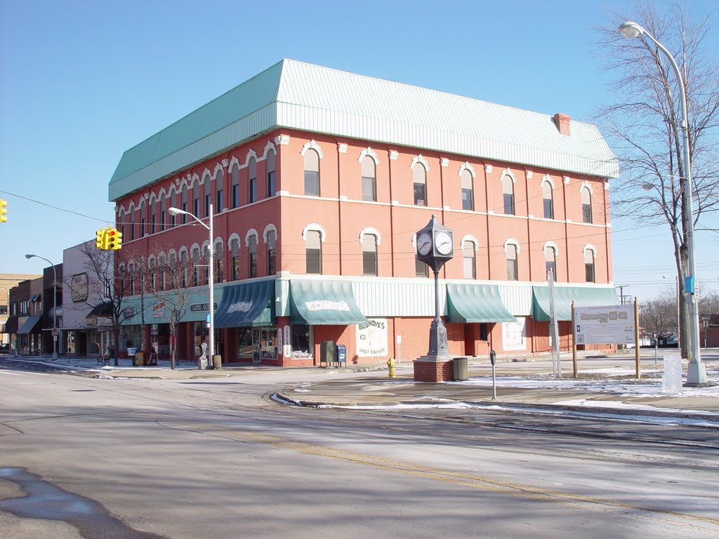 White Block, Lapeer, Michigan by archlapeer