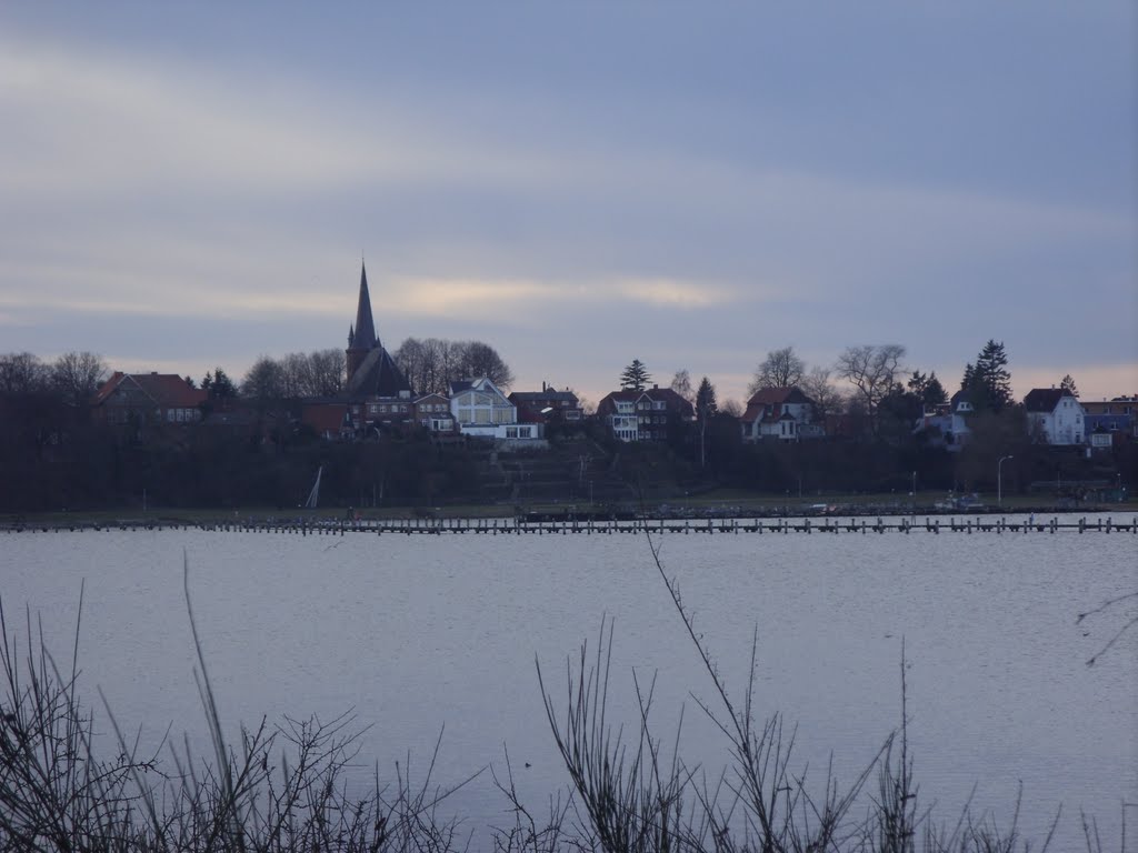 Schlutuper Hafen mit St.Andreas-Kirche by myt7171