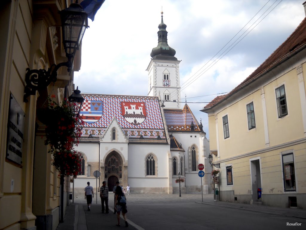 Crkva sv. Marka; Plaza de San Marcos by Rosaflor G.