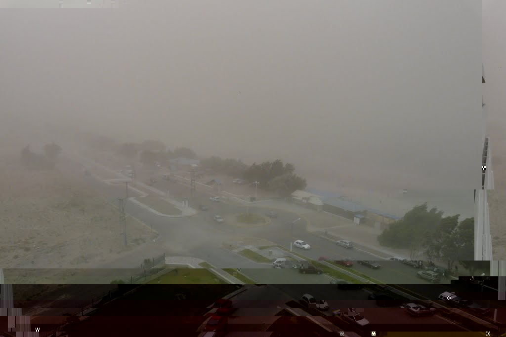 Sandstorm in Puerto Madryn - Argentina by Joseph-Cro