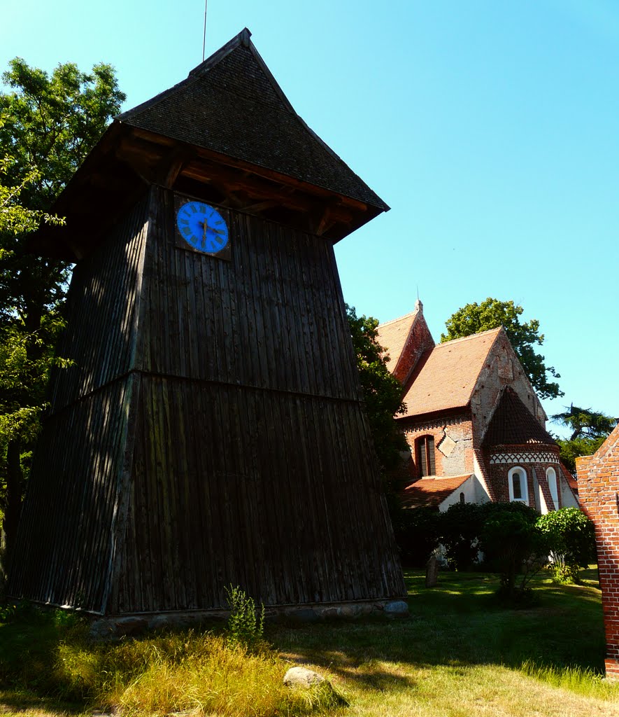 Germany_Western Pomerania_Ruegen Island_Altenkirchen_brickstone-gothic Parish Church_wooden belltower_P1150419.JPG by George Charleston