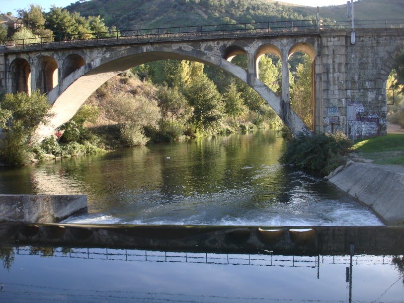 Ferrocarril. Ponferrada. Río Sil. Bierzo. by JairoVarela