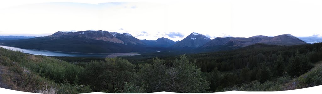 Looking into glacier from cut bank by Matthew Sutton