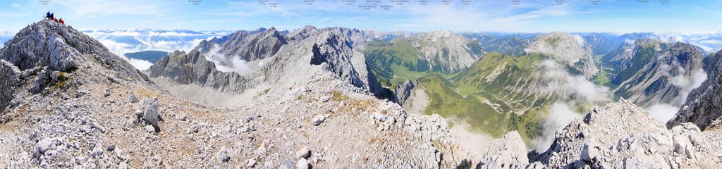 Lamsenspitze 2508m, 360 Grad by Herr Sonstiges