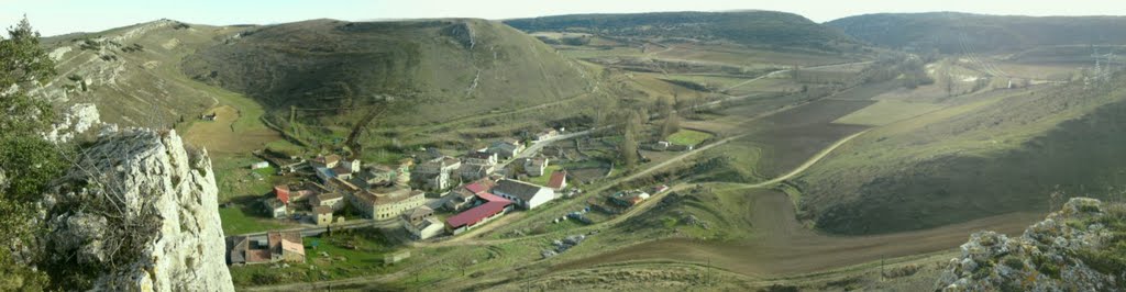 Desde las antenas, en peñahorada by oscarenbici