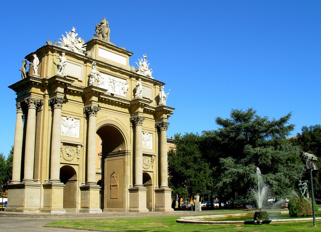 Arco dei Lorena in Piazza della Liberta....© by leo1383 by leo1383