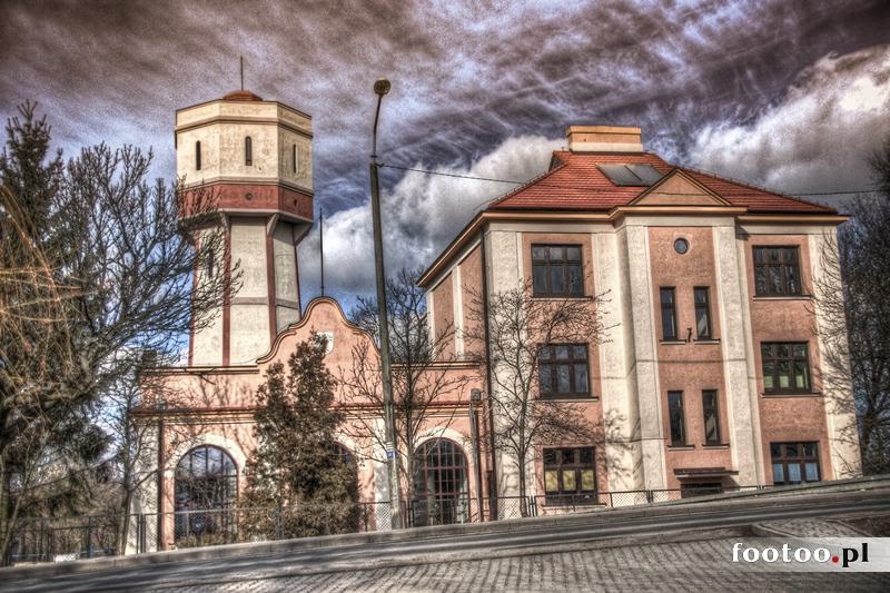 Kruszwica Wodociągi HDR by footoo.pl