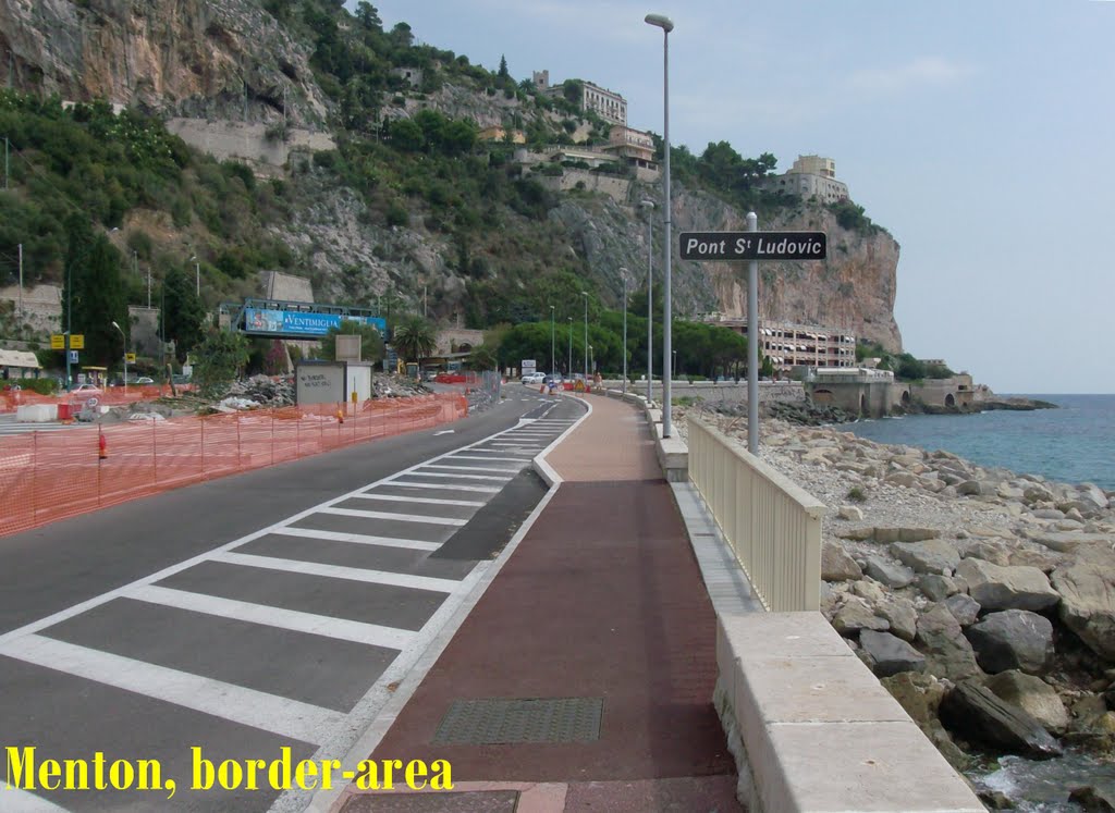 Menton, Pont St. Ludovic by Josef Sipos