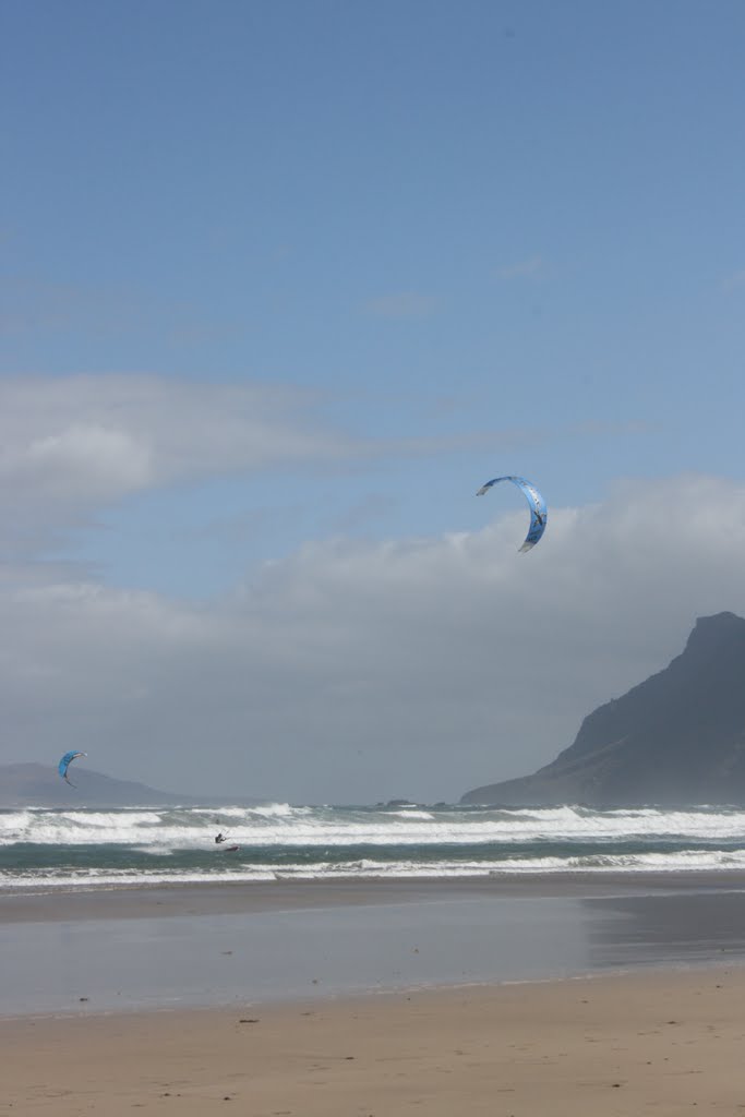 Wind surfers by Tom D.