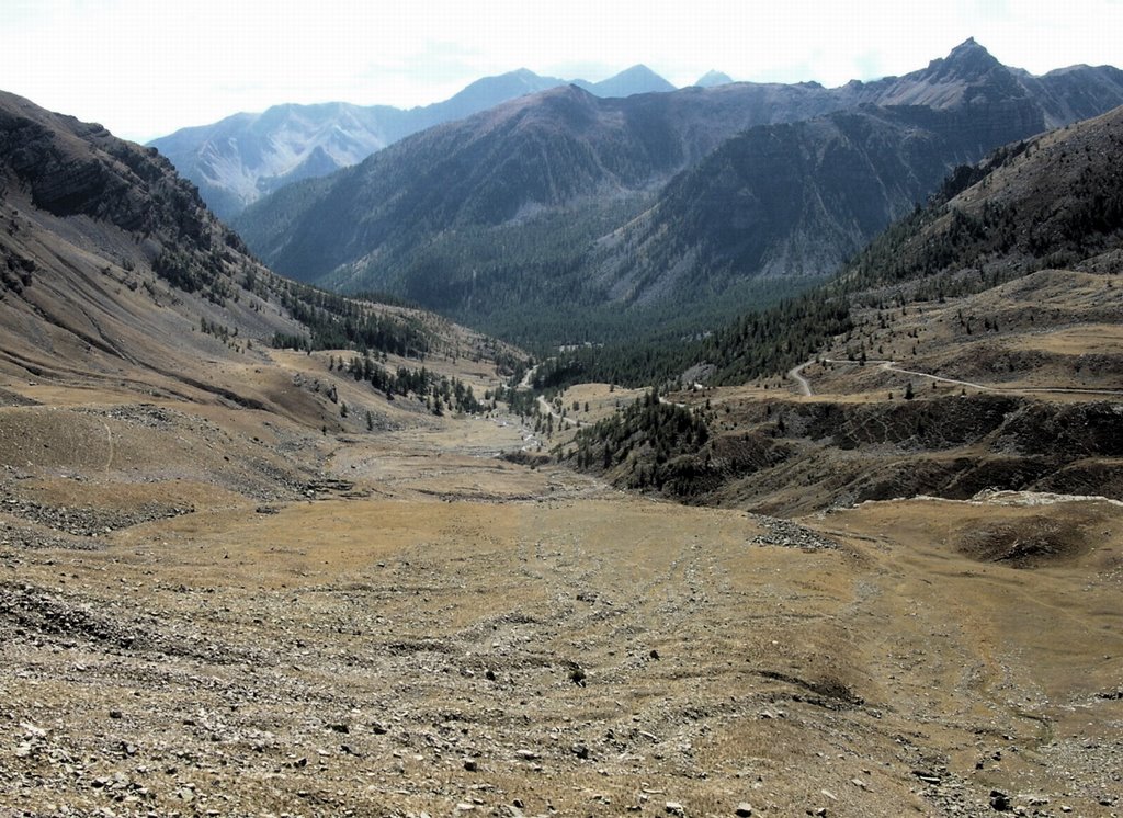 Du col de la Moutiere vers St Dalmas le Selvage. by trialman06