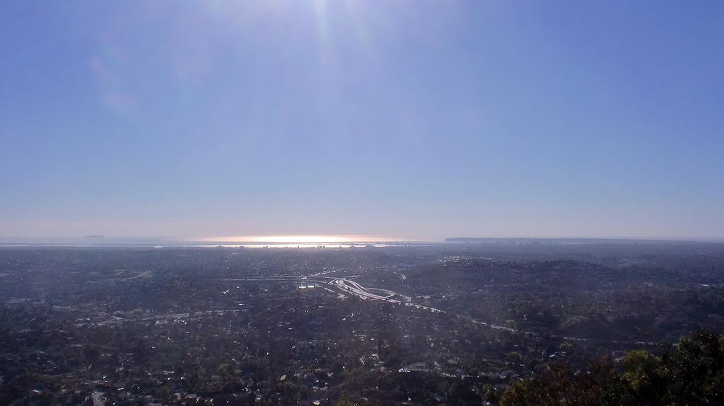 San Diego from Mount Helix by zippyjan