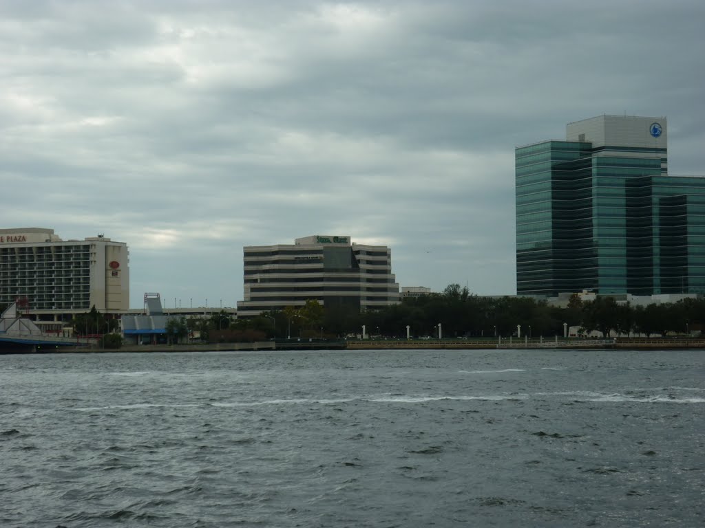 Southern bank of St John river, Jacksonville by paulmaraj