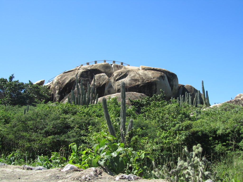 Casibari Rock Formations, Aruba. by Bruce Worth