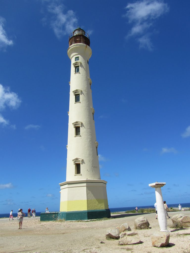 California Lighthouse, Aruba. by John Unsworth