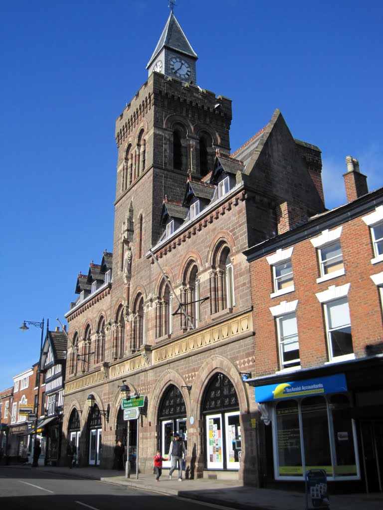 Congleton Town Hall, 1864 by alastairwallace