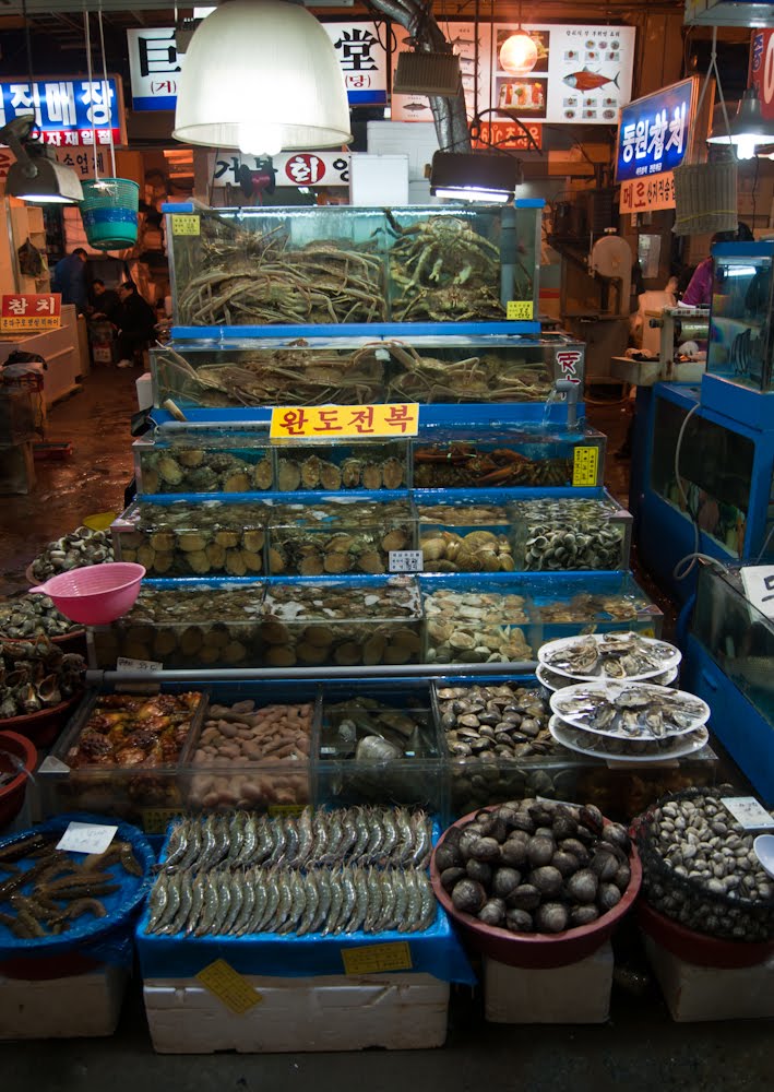 Noryangjin Fisheries Market by yberdnikov