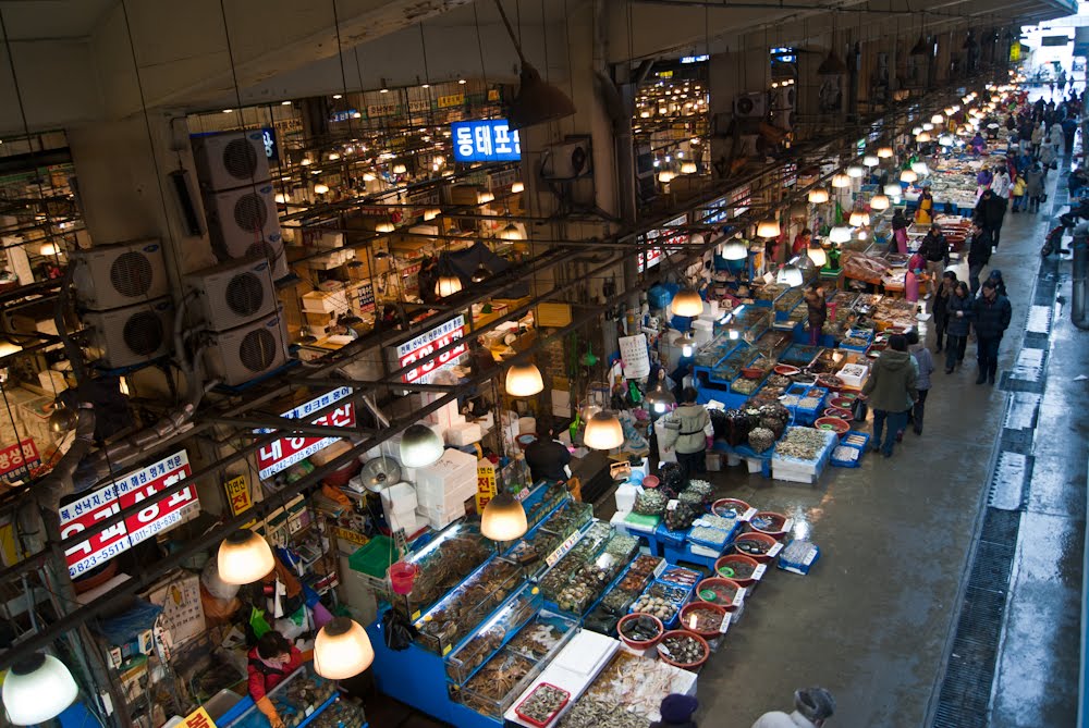 Noryangjin Fisheries Market by yberdnikov