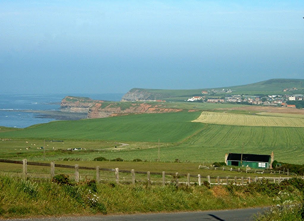 Staithes from Boulby by malpun