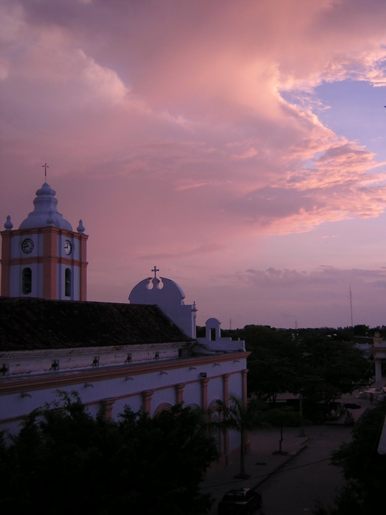 Plaza Cienaga desde Biblioteca Bonnet by Basem Abed Safa