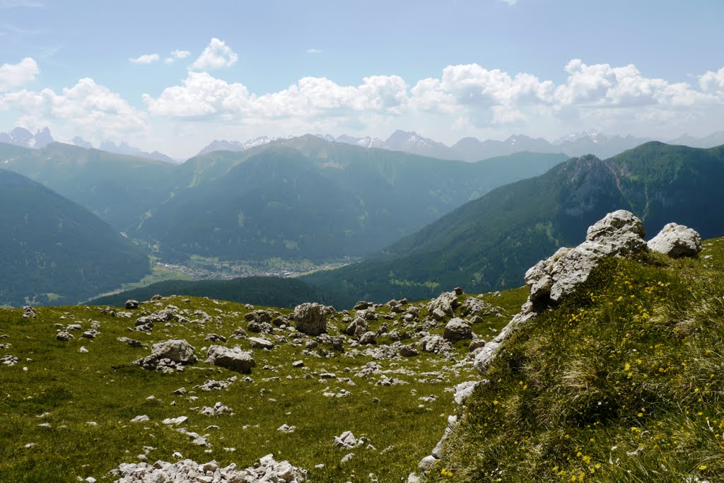 View to Val di Fassa by Martina Moudrá